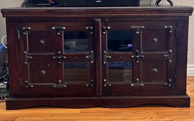 Wood TV Stand