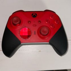 Red Xbox Elite Series 2 Core Controller  (no paddles)