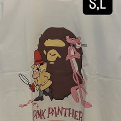Pink Panther X Bape Shirt For Men