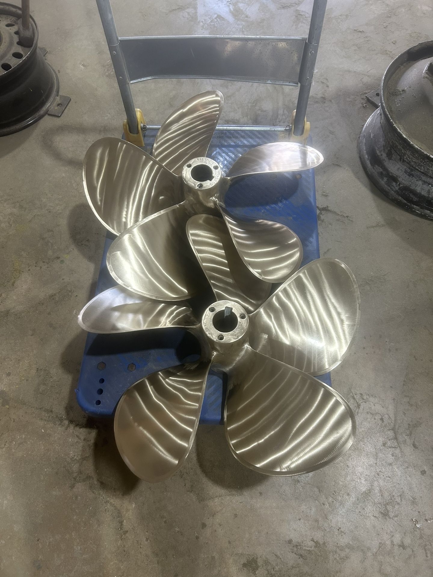 26” x 36.5” HY-TORQ 5-Blade NiBrAl Propellers – Class S, Precision Balanced