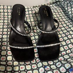 Black Heel Sandal 