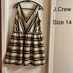 J.Crew Pleated Mini Dress