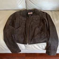 Levi’s Leather  Biker Jacket
