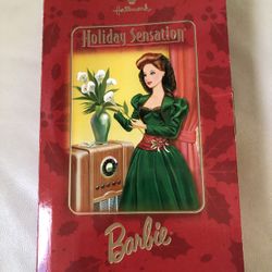 Hallmark Holiday Sensation Barbie Holiday Homecoming Collector Series NEW