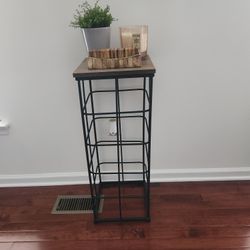 Accent Table with metal frame - Two for $50