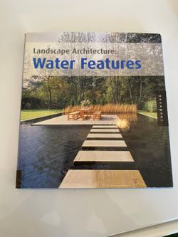 Landscape Architecture: Water Features (2007 hardcover)