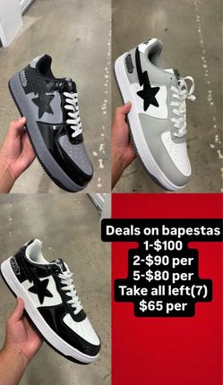 BAPE Bapesta Low-Top Sneakers