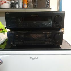 Sony And Pioneer Receivers. ( Just For Parts)