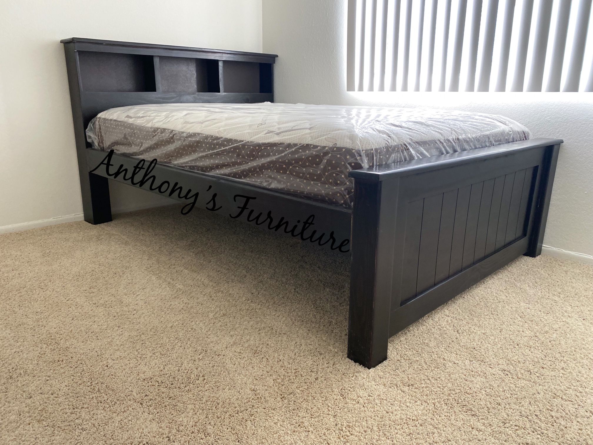 New Full Bed With Mattress