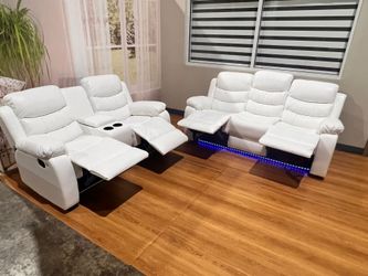 Brand New Reclining Sofa & Loveseat / Sofa y Loveseat Reclinables Nuevos a Estrenar … Fast 🚚