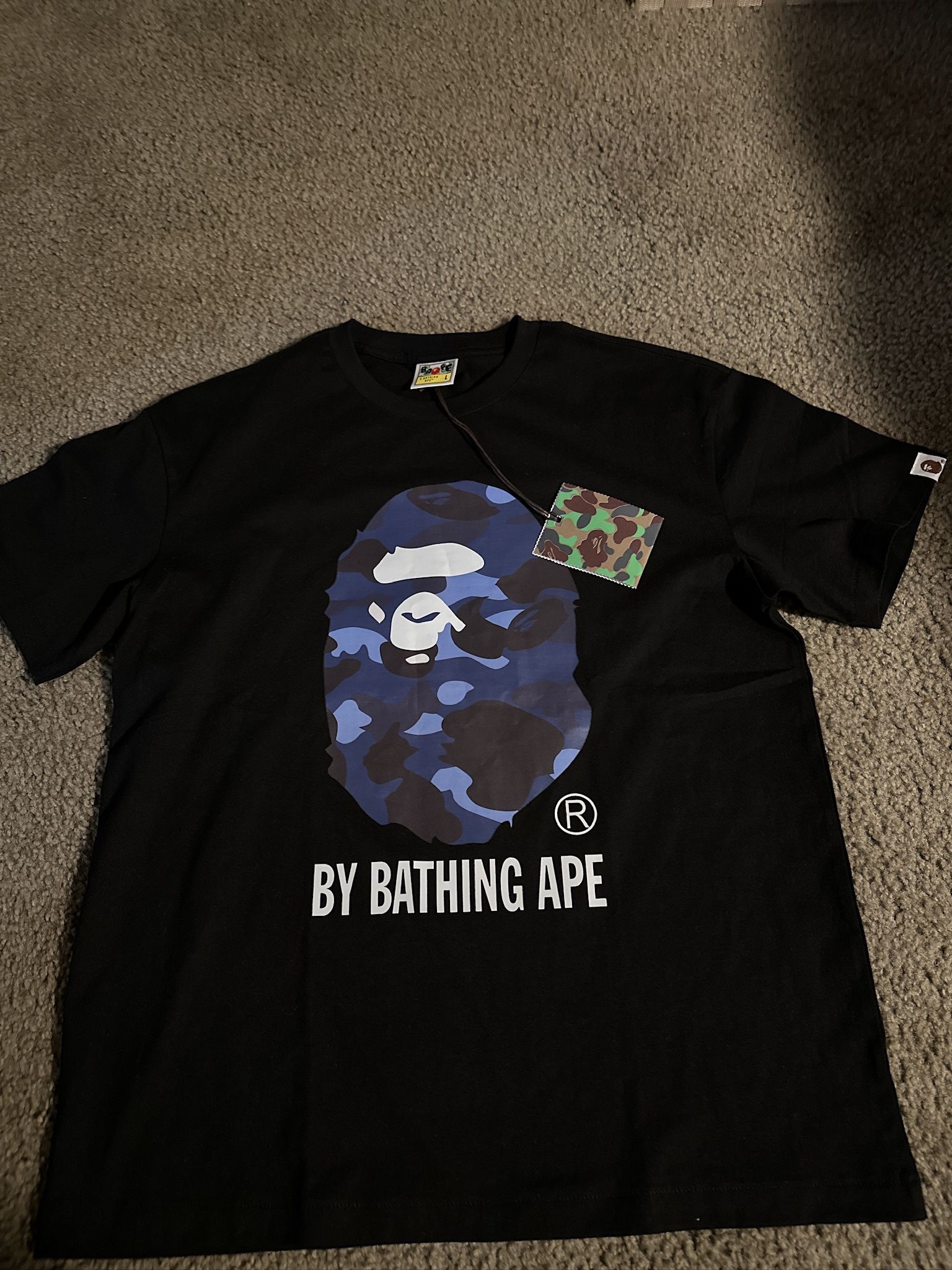 Bape Shirt Blue 