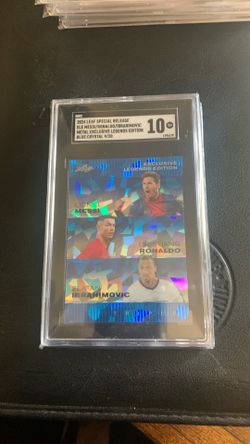 2024 Leaf special Release Messi/Ronaldo/Ibrahimovic