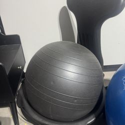 Yoga Ball Balance Chair And Yoga Ball,