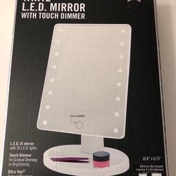 White L.E.D. Mirror with touch dimmer(new)
