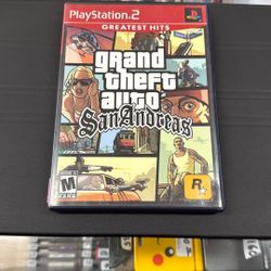 Grand Theft Auto San Andreas PlayStation 2