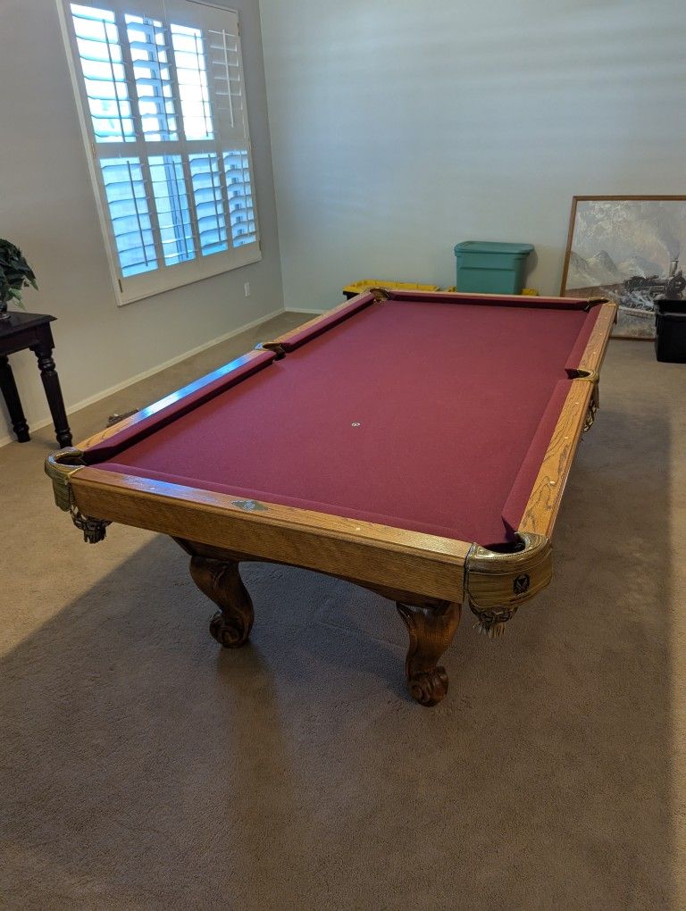 *Delivered/Setup* 8 Ft Pool Table