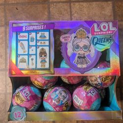  LOL Surprise Ball Toys Queens Kids Dolls CASE BOX - PACK OF 12 BALL🆕SEALED