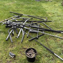 Free metal trampoline