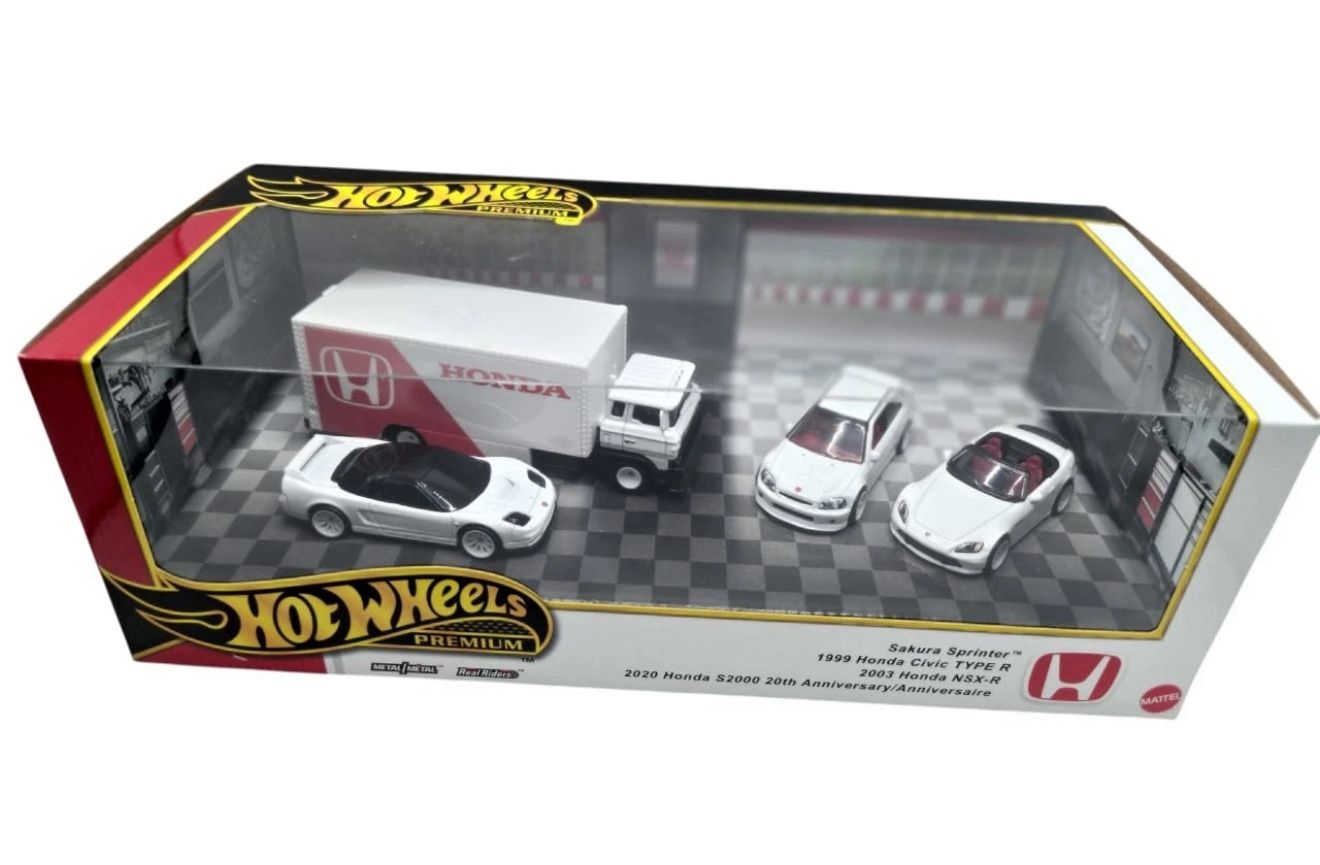 2025 Hot Wheels Premium Diorama Collector Set Honda | Rare JDM Limited Edition
