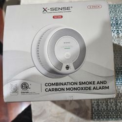 X-Sense 2-in-1 Smoke and Carbon Monoxide Detector Alarm (Not Hardwired),