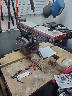Craftsman 10 In Radial Arm Saw