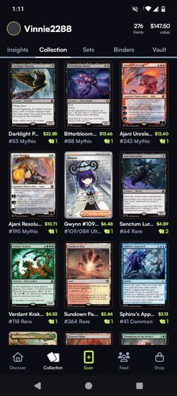 Magic the gathering cards please read description