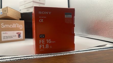 Sony FE 16mm f1.8 g