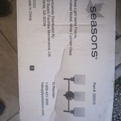 3 Light Bathroom Vanity  2 Pak 