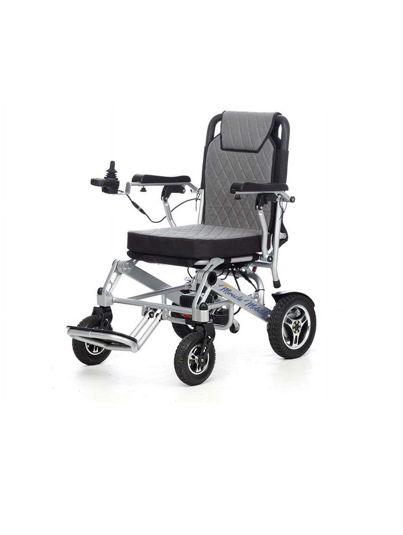 Miracle Mobility Silver 6000 Plus Lightweight Foldable Electric Wheelchair