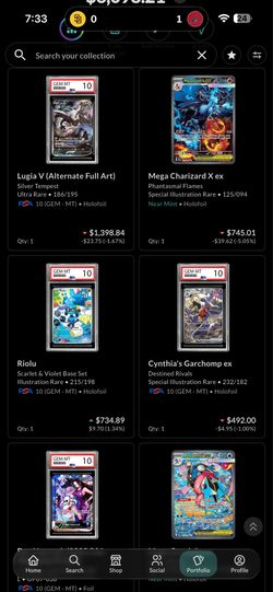 Pokémon Tcg collection FS/FT