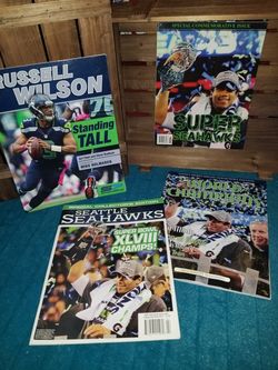 Seattle Seahawks Super Bowl Magazines