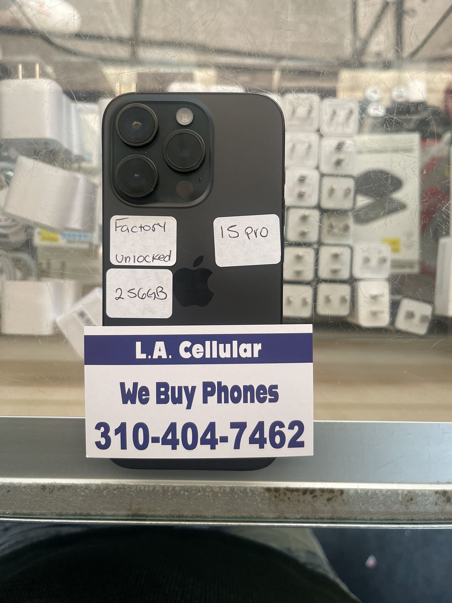 Iphone 15 Pro 256gb Black Unlocked