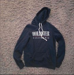 Hollister California Navy Pullover Hoodie
