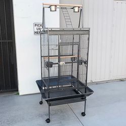 $155 (New in Box) Large 68” parrot bird cage for parakeets cockatiel chinchilla conure cockatoo lovebird parakeet