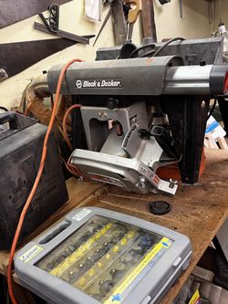 Radial Arm Saw,  8”,  Steel Table Mount 