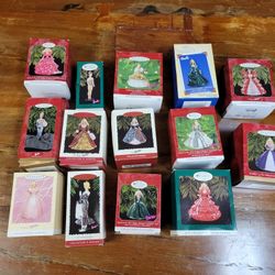 Hallmark Keepsake Barbie Christmas Ornaments 