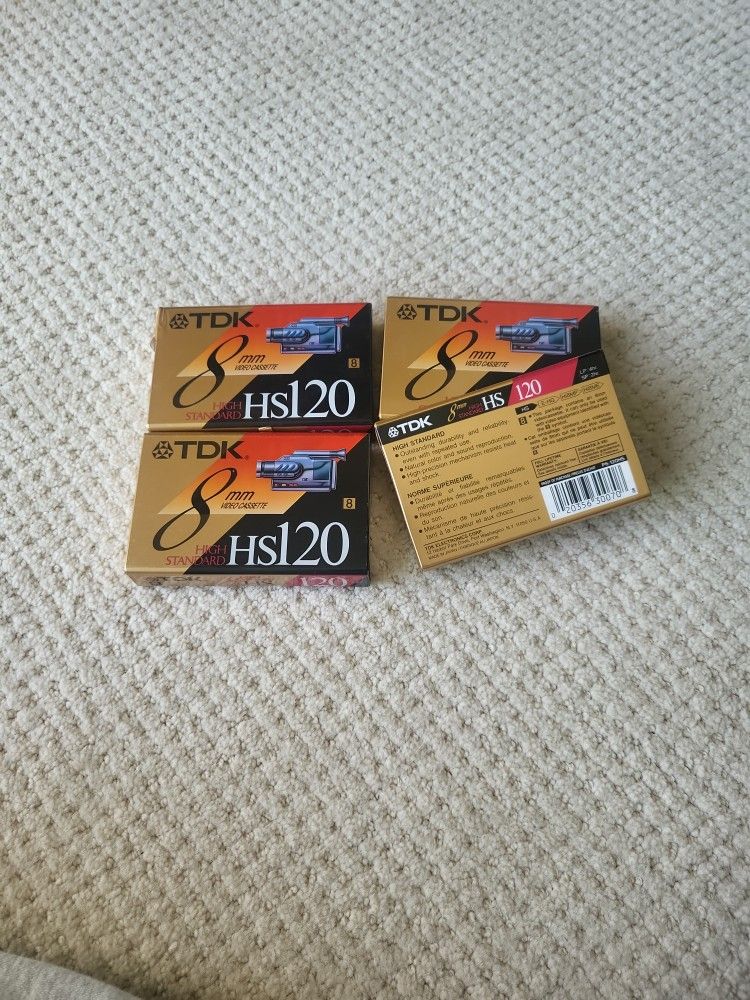 TDK 8mm Video Cassette