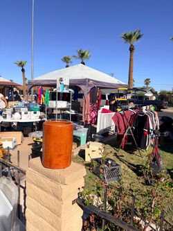 Family yard sale