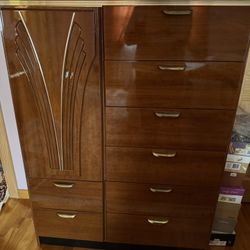 Vintage Dresser With Storage