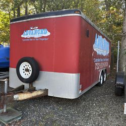 19’ pace trailer And Ditch Witch - Lawn Sprinkler/landscape 