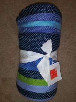 Isaac Mizrahi Cotton Throw