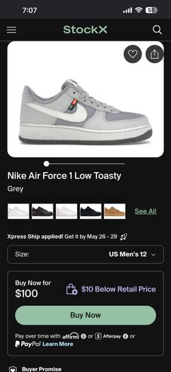 Nike air force 1 low toasty