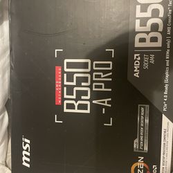 B550 APRO MOTHERBOARD RYZEN