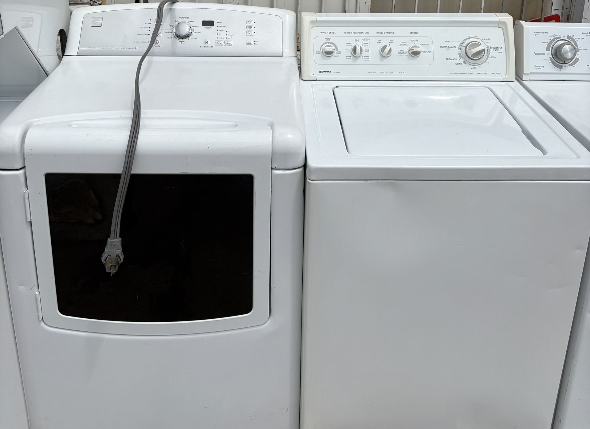 Kenmore Heavy Duty Washer & Electric Dryer