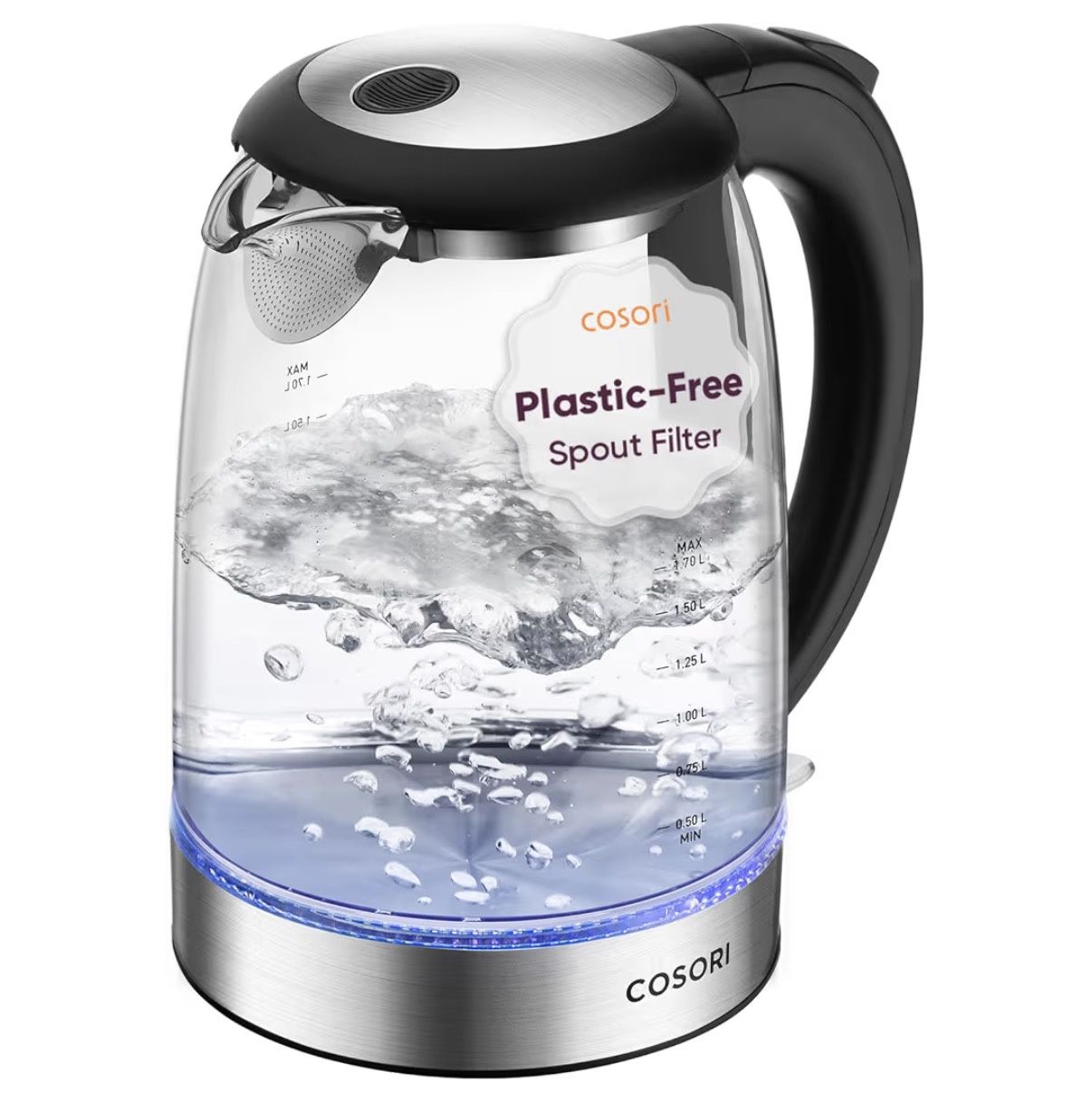 New - Electric Kettle (Black)