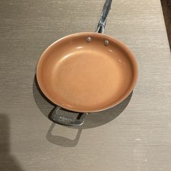 Red Copper Nonstick Skillet