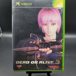 XBox Dead Or Alive 3 (  Import 🇯🇵 ) 