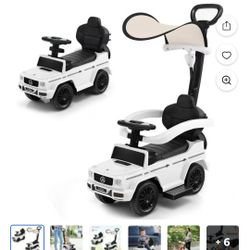 3-in-1 Ride On Push Mercedes-Benz G350 Stroller 