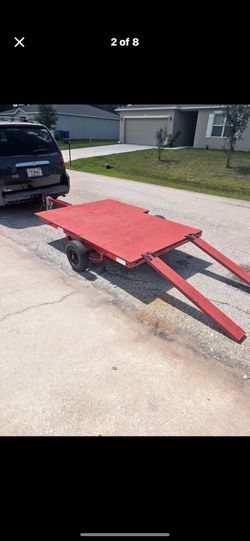 Atv/ lawnmower trailer