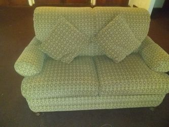 Vintage bedroom set ,love seat,end tables